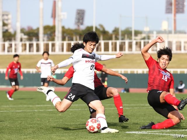 Four teams competing for tickets to challenge J.Clubs at the Emperor's Cup JFA 100th Japan Football Championship