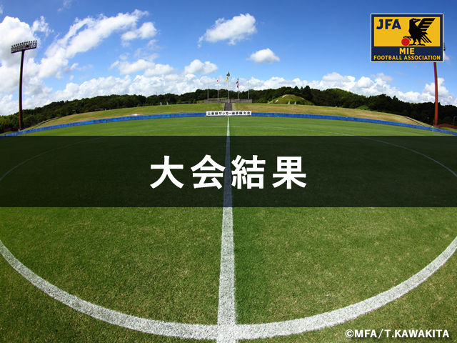 【1日目結果】第8回 東海ユース（U-11･U-12）8人制サッカー大会 三重県地区選抜大会