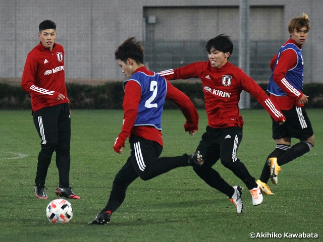 U-19日本代表候補　今年最後の活動をスタート