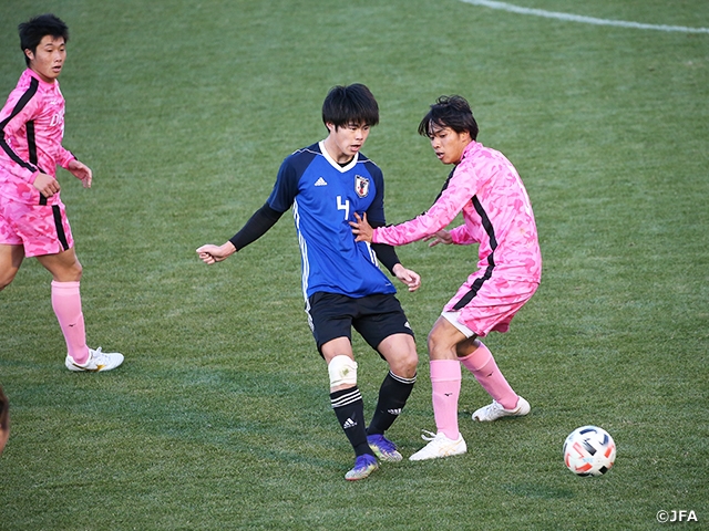 U-19日本代表候補　トレーニングマッチ2戦目も勝利