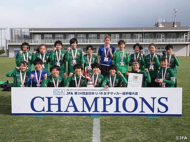 Nippon TV claims ninth title in dramatic fashion at the JFA 24th U-18 Japan Women's Football Championship