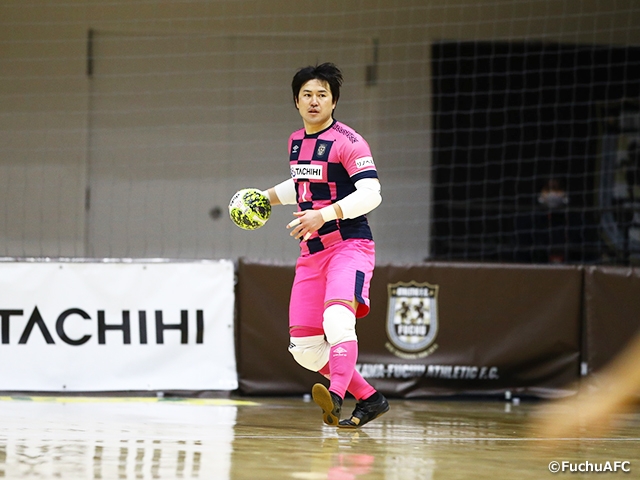 立川・府中、引退を表明したGK田中選手の先制点で快勝。名古屋は勝利で優勝に王手【Ｆリーグ2020-2021 ディビジョン1】