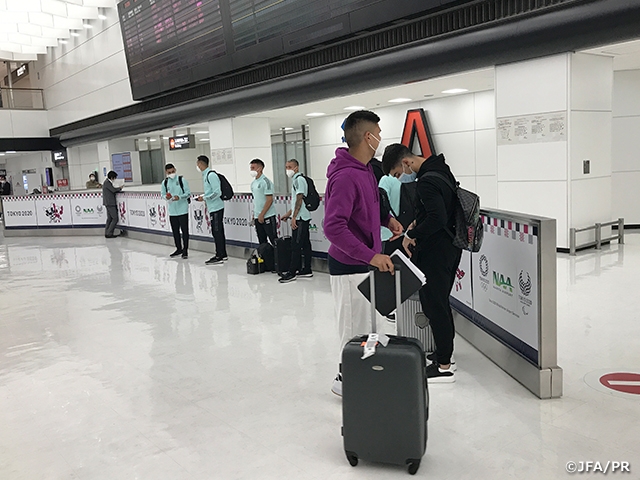 U-24 Argentina National Team arrive at Japan ahead of SAISON CARD CUP 2021 (3/26＠Tokyo, 3/29＠Fukuoka)