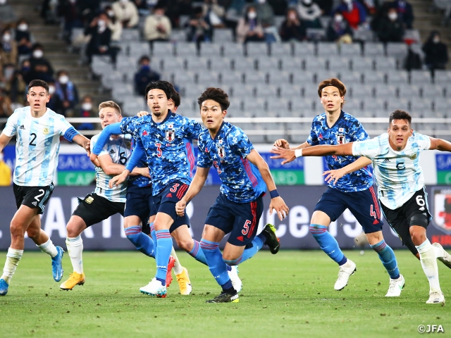 U-24 Japan National Team loses first fixture against Argentina 0-1 at the SAISON CARD CUP 2021