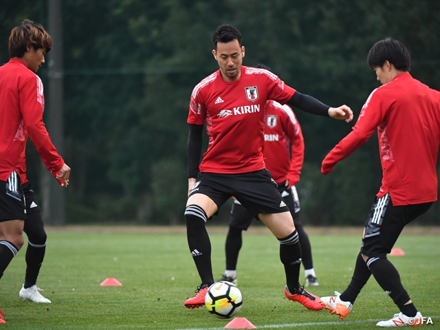 SAMURAI BLUE　非公開トレーニングでモンゴル戦への集中を高める