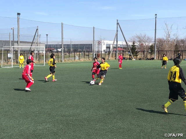 中学生年代の普及策「北海道U-13（中学生）女子8人制サッカーフェスティバル ～北海道サッカー協会の取り組み～