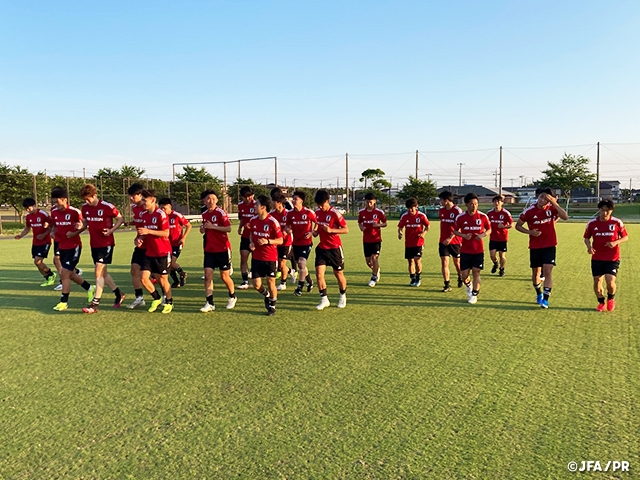 U-20日本代表候補　継続した活動スタート