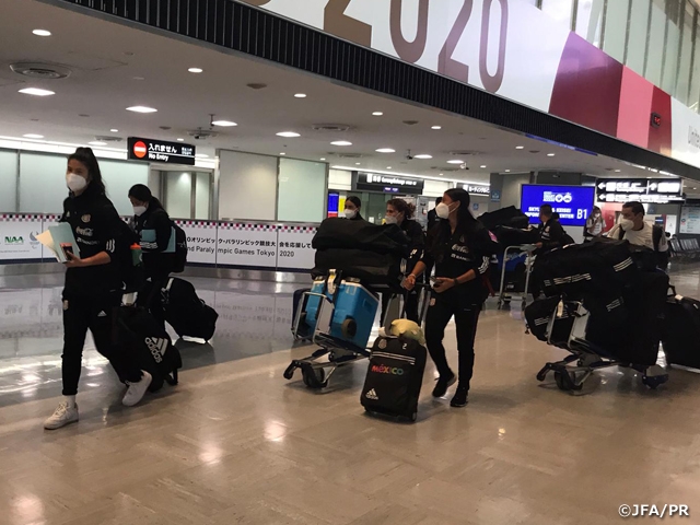 Mexico Women’s National Team arrives in Japan ahead of MS&AD CUP 2021 vs Nadeshiko Japan (6/13＠Tochigi)