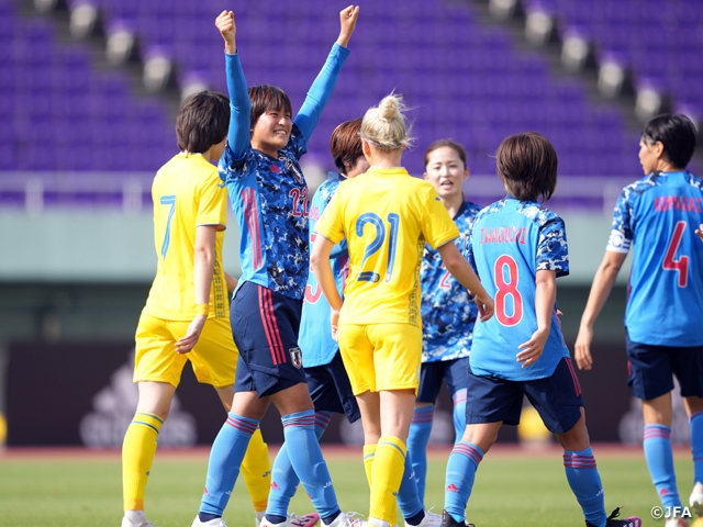 Nadeshiko Japan scores eight goals in win over Ukraine Women's National Team