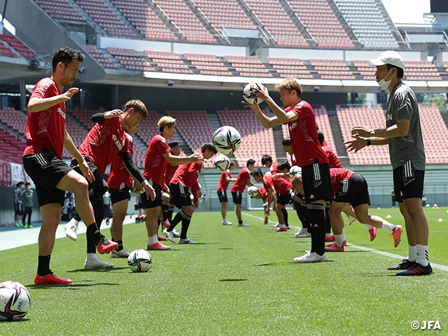 U-24日本代表　豊田で初練習