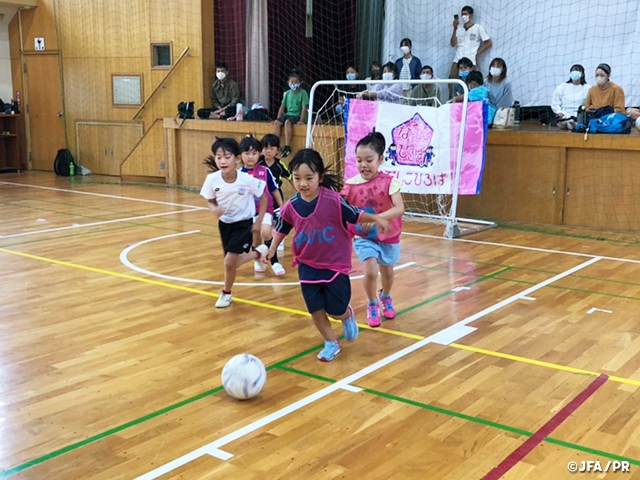 JFAなでしこひろば　～なでしこリーグと連携した普及活動～ NGUラブリッジ名古屋の取り組み