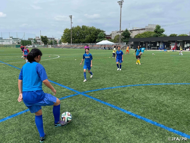 レガシープログラム～京都府中学生女子サッカー交流会～　京都府サッカー協会の取り組み