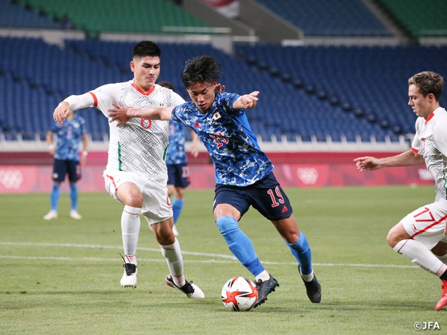 U-24 Japan National Team earn precious three points off Mexico