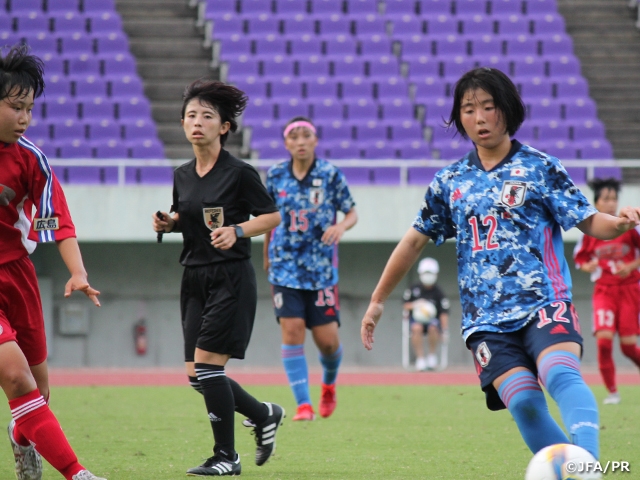 U-15日本女子代表　平和祈念大会第2戦、U-16広島県選抜に勝利