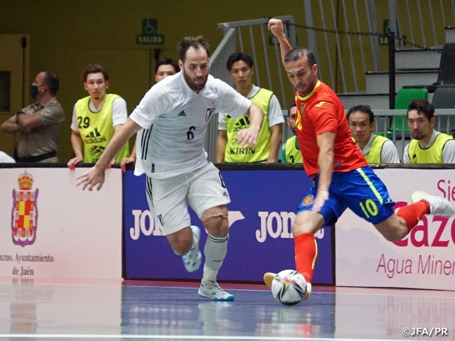 Japan Futsal National Team lose to Spain in International Friendly Tournament - Europe Tour【8/7-9/2 ＠Spain, Portugal】
