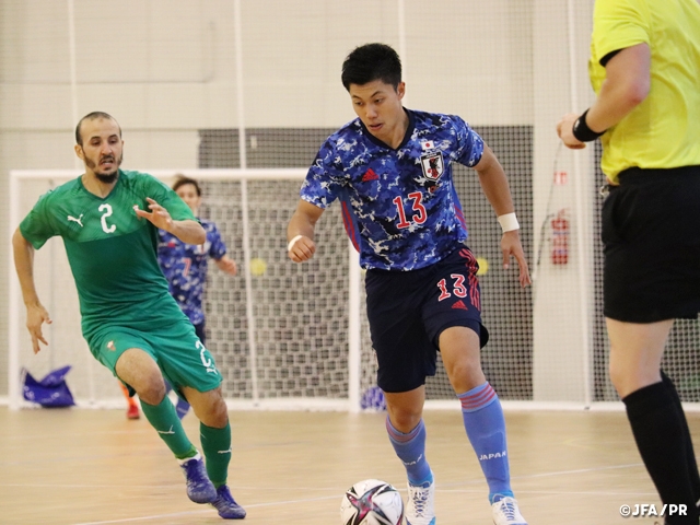 【Match Report】Japan Futsal National Team gain momentum ahead of World Cup with 3-0 victory over Morocco