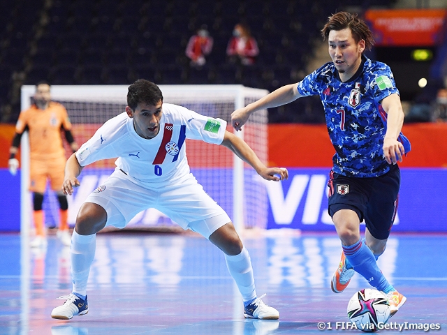 【Match Report】フットサル日本代表　パラグアイに1-2で敗れてグループ3位も突破