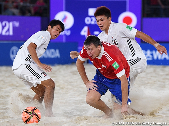 “‘Gratitude’ is the most fitting word to describe this tournament” Interview with AKAGUMA Takuya, OKUYAMA Masanori, OBA Takaaki of Japan Beach Soccer National Team Vol.1