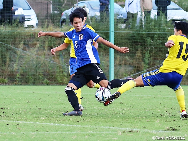 U-16日本代表候補　仙台育英高校、明秀日立高校とトレーニングマッチを実施