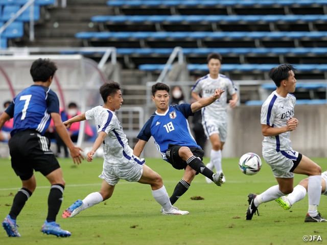 U-22日本代表候補　AFC U23選手権予選直前のトレーニングキャンプが終了
