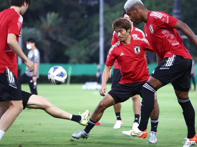 SAMURAI BLUE、オーストラリア戦へ非公開練習で調整