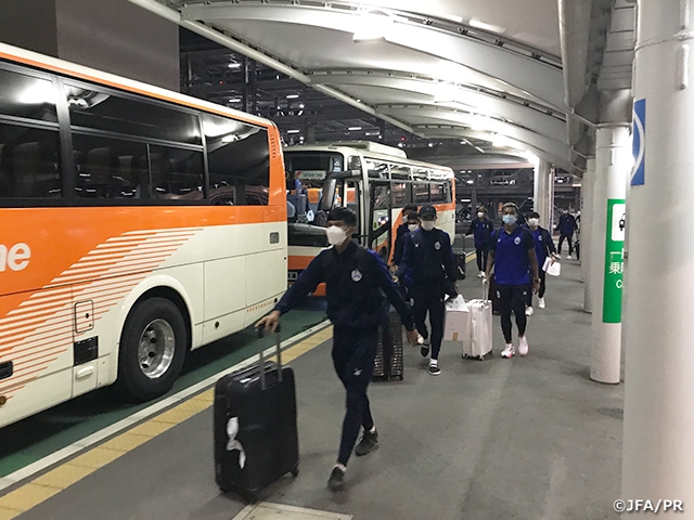 Cambodia National Team arrive in Japan ahead of AFC U23 Asian Cup Uzbekistan 2022™ Qualifiers