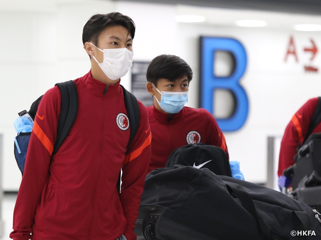 Hong Kong National Team arrive in Japan ahead of AFC U23 Asian Cup Uzbekistan 2022™ Qualifiers