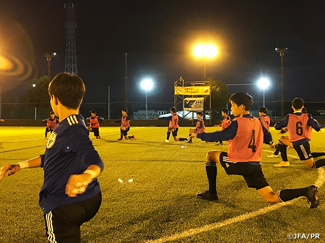 今年度最初のエリートプログラムU-13フューチャーが静岡県時之栖でスタート