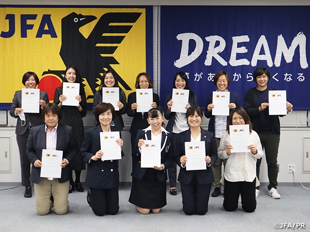 Final module of the 2021 JFA Women's Leadership Programme held