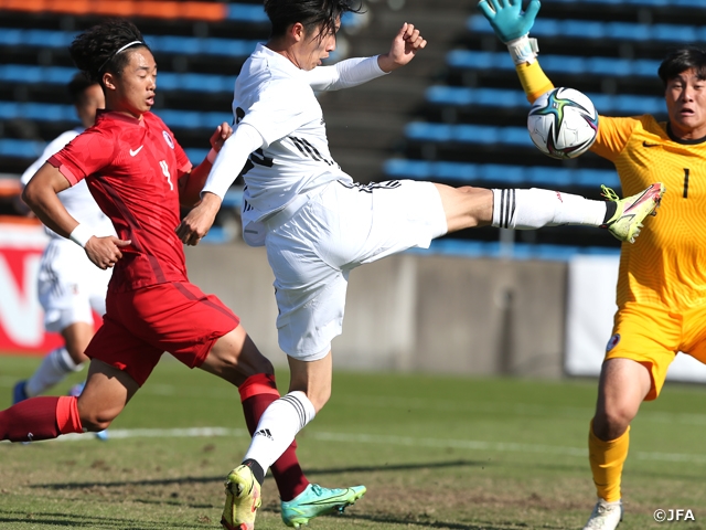 【Match Report】U-22 Japan National Team defeated Hong Kong 4-0 to qualify for the AFC U23 Asian Cup Uzbekistan 2022™