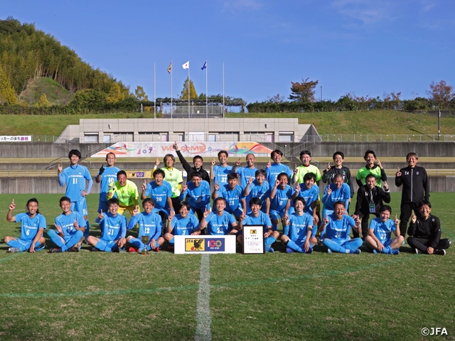 FC船橋が粘り強く戦い大会を初制覇！　JFA 第9回全日本O-40サッカー大会