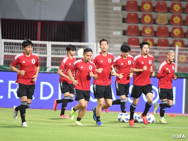 SAMURAI BLUE’s Coach MORIYASU shares aspiration to “fight hard to the end to earn three points”