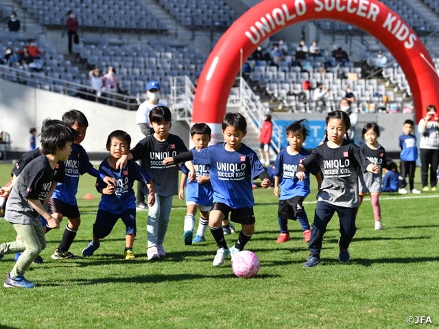 JFAユニクロサッカーキッズ in 味の素スタジアムに1,733名のキッズが参加