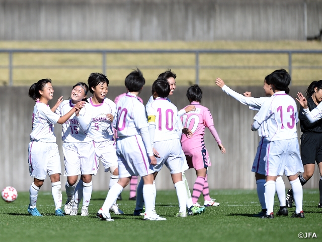 藤枝順心高、静岡などが1回戦を突破　皇后杯 JFA 第43回全日本女子サッカー選手権大会