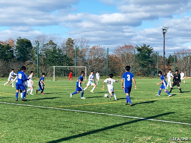 JFAアカデミー福島男子EAST　高円宮杯 JFA U-15サッカーリーグ福島の県2部リーグに昇格決定