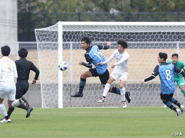 Kawasaki and Academy Fukushima earn their tickets to the highest stage of the U-18 category - Prince Takamado Trophy JFA U-18 Football Premier League 2021 Playoff