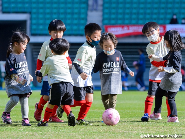 JFAユニクロサッカーキッズ in 大分～大分スポーツ公園20周年記念～ に503人のキッズが参加