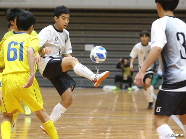 初日を終えて松山城北が決勝ラウンド一番乗り！　JFA 第27回全日本U-15フットサル選手権大会