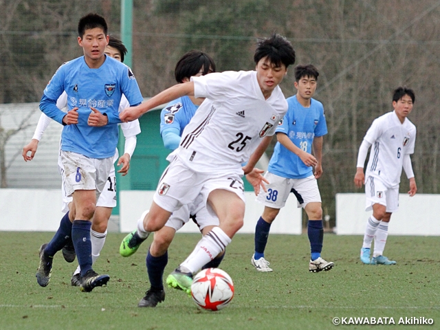 U-17日本代表　J-VILLAGE CUP第2戦は横浜FCユースに劇的な逆転勝利