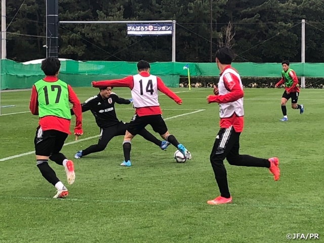 U-19日本代表候補　今年2回目の活動を実施