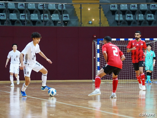 【Match Report】フットサル日本代表 新体制での初陣に勝利【3月海外遠征（3/27-4/2＠UAE）】