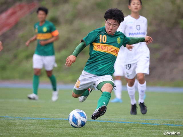 静岡学園がG大阪に快勝し今季4勝目　高円宮杯 JFA U-18サッカープレミアリーグ 2022WEST第6節