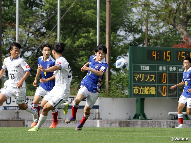 横浜FMが大量7得点で市立船橋を撃破！　高円宮杯 JFA U-18サッカープレミアリーグ 2022EAST第6節