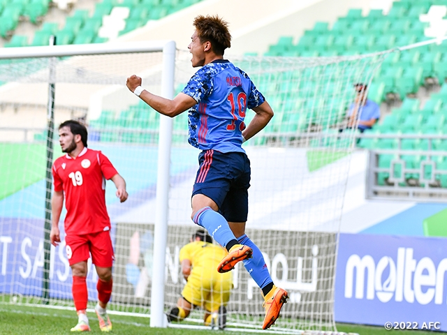 【Match Report】U-21 Japan National Team to face Korea Republic in Quarterfinals after finishing group stage in second place - AFC U23 Asian Cup Uzbekistan 2022™