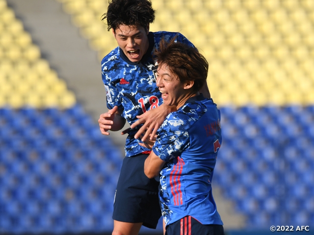 【Match Report】U-21日本代表　鈴木唯人選手、細谷真大選手のゴールで韓国に3-0で勝利、準決勝に駒を進める