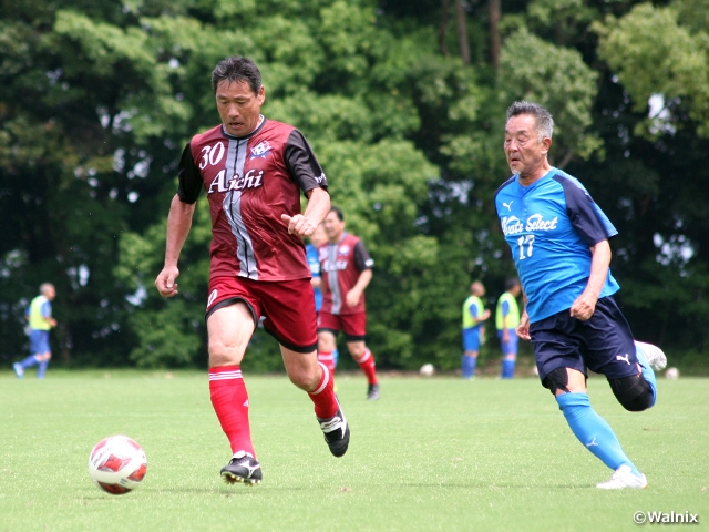 激闘の末にベスト4が出そろう　JFA 第22回全日本O-60サッカー大会