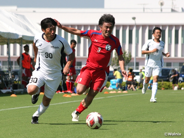 開催地代表のFC船橋などが白星発進！　JFA 第21回全日本O-50サッカー大会