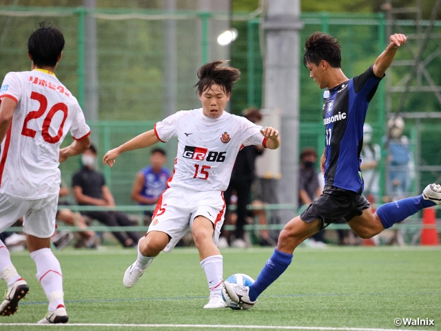 G大阪が苦しみながらも今季初勝利をつかむ　高円宮杯 JFA U-18サッカープレミアリーグ 2022WEST第11節