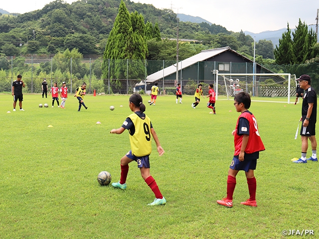 JFAアカデミー今治　体験会・女子GKクリニックを開催