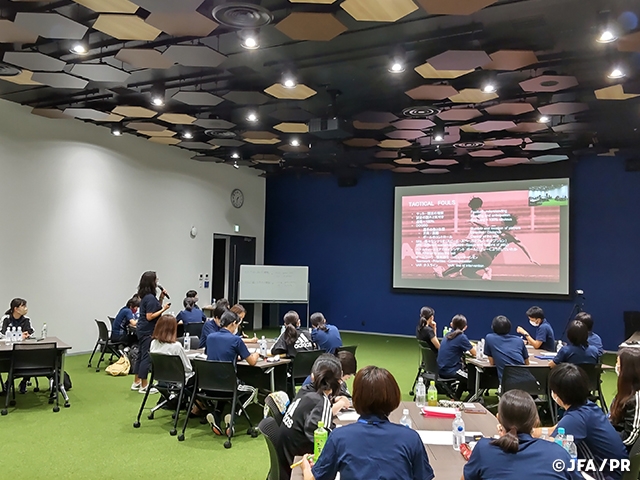 Practical Training Course for Women's Class-1 Referees held